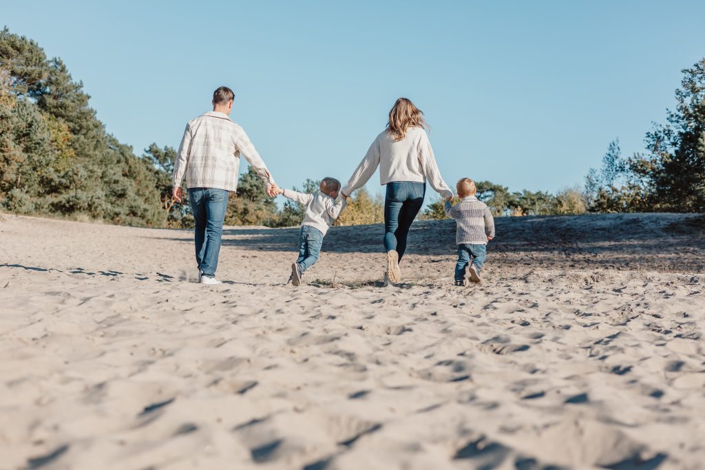 Familienshooting in den Sottrumer Dünen